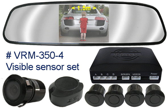 Visible Video Parking Sensor system