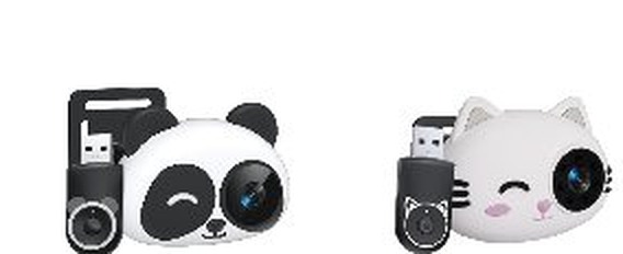 CA520-M100 熊貓與 CA520-M200 貓咪造型行車記錄儀